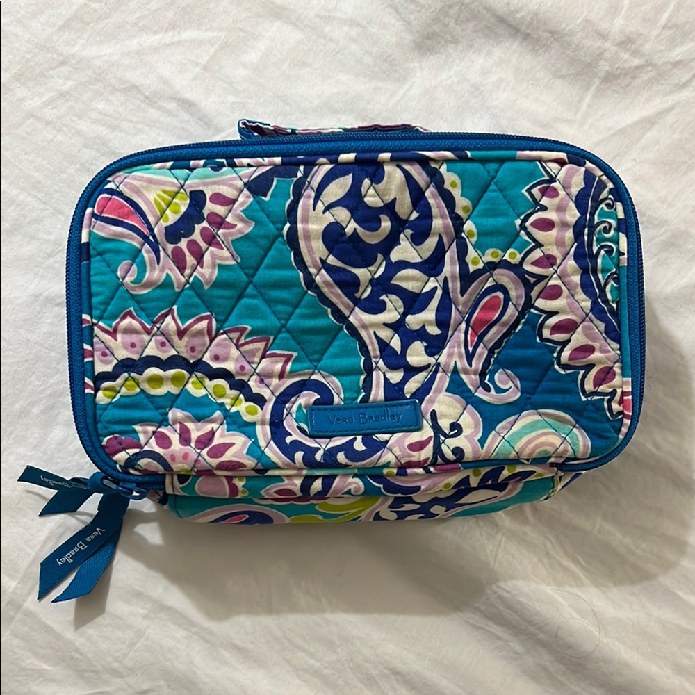 Vera Bradley Blue Paisley Quilted Bag